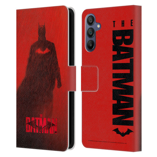 The Batman Posters Red Rain Leather Book Wallet Case Cover For Samsung Galaxy A15