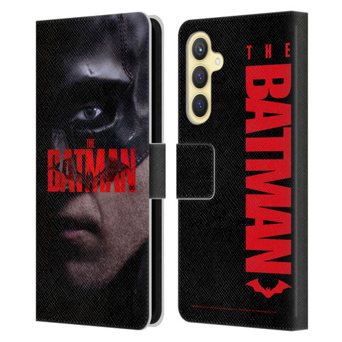The Batman Posters Close Up Leather Book Wallet Case Cover For Samsung Galaxy S23 FE 5G