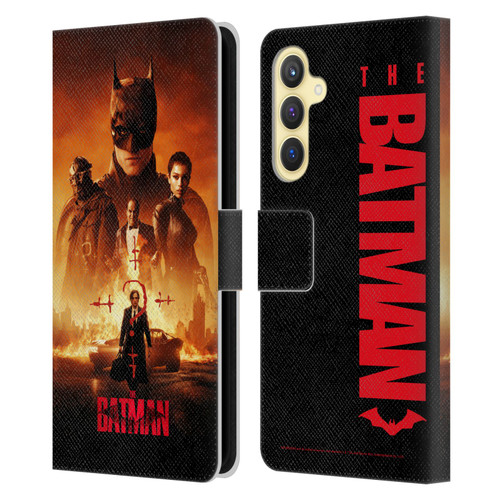 The Batman Posters Group Leather Book Wallet Case Cover For Samsung Galaxy S23 FE 5G