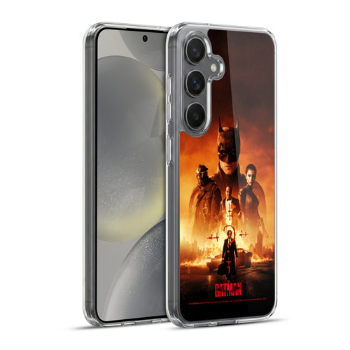 The Batman Posters Group Soft Gel Case for Samsung Galaxy S24+ 5G & MagSafe
