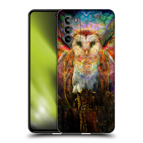 Jumbie Art Visionary Owl Soft Gel Case for Motorola Moto G82 5G