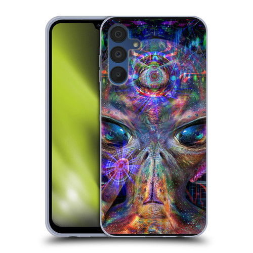 Jumbie Art Visionary Alien Soft Gel Case for Samsung Galaxy A15