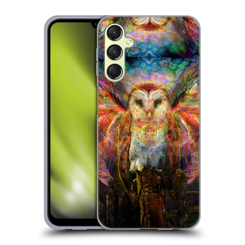 Jumbie Art Visionary Owl Soft Gel Case for Samsung Galaxy A24 4G / Galaxy M34 5G