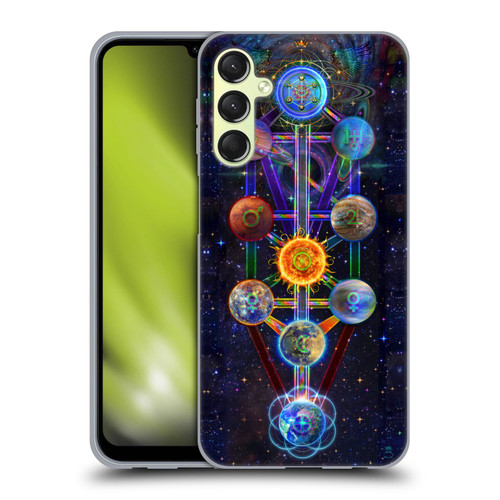 Jumbie Art Visionary Tree Of Life Soft Gel Case for Samsung Galaxy A24 4G / Galaxy M34 5G