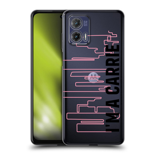 Sex and The City: Television Series Characters Carrie Soft Gel Case for Motorola Moto G73 5G