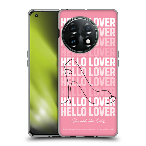 Sex and The City: Television Series Characters Hello Lover Carrie Soft Gel Case for OnePlus 11 5G