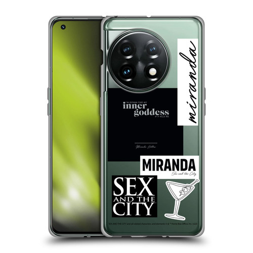 Sex and The City: Television Series Characters Inner Goddess Miranda Soft Gel Case for OnePlus 11 5G