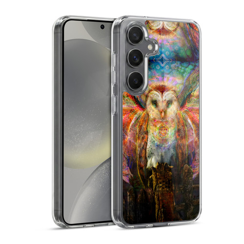 Jumbie Art Visionary Owl Soft Gel Case for Samsung Galaxy S24 5G & MagSafe
