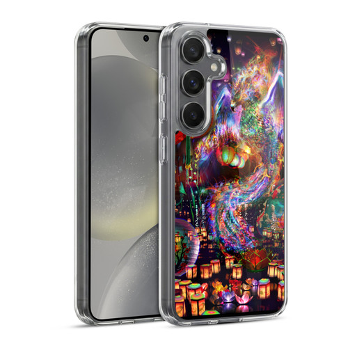 Jumbie Art Visionary Phoenix Soft Gel Case for Samsung Galaxy S24 5G & MagSafe