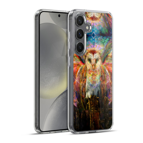 Jumbie Art Visionary Owl Soft Gel Case for Samsung Galaxy S24+ 5G & MagSafe