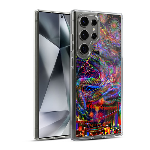 Jumbie Art Visionary Dragon Soft Gel Case for Samsung Galaxy S24 Ultra 5G & MagSafe