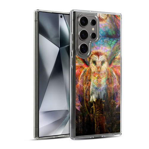Jumbie Art Visionary Owl Soft Gel Case for Samsung Galaxy S24 Ultra 5G & MagSafe