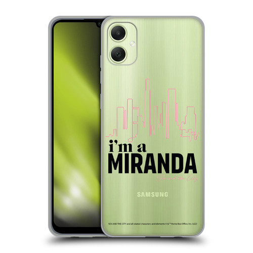 Sex and The City: Television Series Characters I'm A Miranda Soft Gel Case for Samsung Galaxy A05