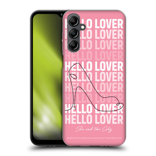 Sex and The City: Television Series Characters Hello Lover Carrie Soft Gel Case for Samsung Galaxy M14 5G