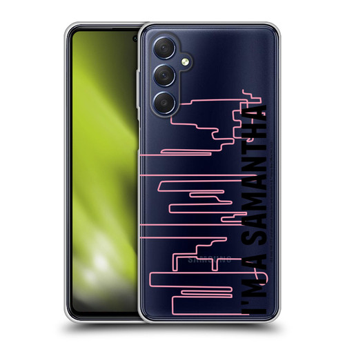Sex and The City: Television Series Characters Samantha Soft Gel Case for Samsung Galaxy M54 5G