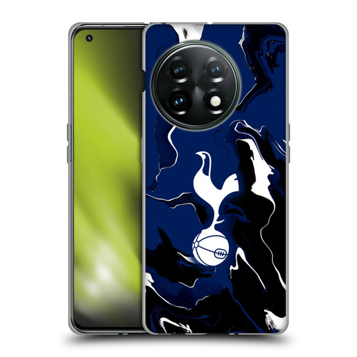 Tottenham Hotspur F.C. Badge Marble Soft Gel Case for OnePlus 11 5G