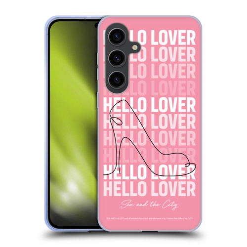Sex and The City: Television Series Characters Hello Lover Carrie Soft Gel Case for Samsung Galaxy S24+ 5G