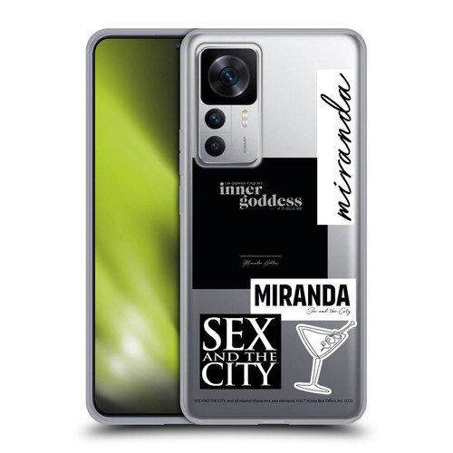 Sex and The City: Television Series Characters Inner Goddess Miranda Soft Gel Case for Xiaomi 12T 5G / 12T Pro 5G / Redmi K50 Ultra 5G
