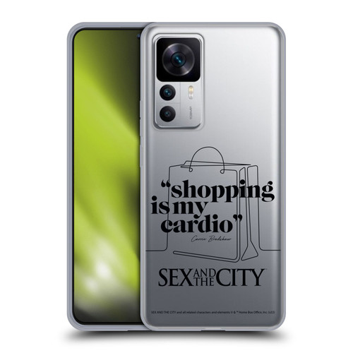Sex and The City: Television Series Characters Shopping Cardio Carrie Soft Gel Case for Xiaomi 12T 5G / 12T Pro 5G / Redmi K50 Ultra 5G
