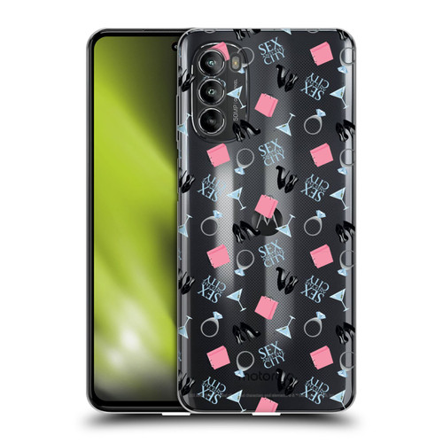 Sex and The City: Television Series Graphics Pattern Soft Gel Case for Motorola Moto G82 5G