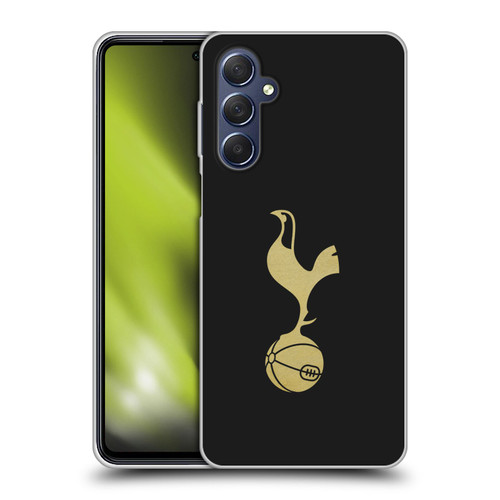 Tottenham Hotspur F.C. Badge Black And Gold Soft Gel Case for Samsung Galaxy M54 5G