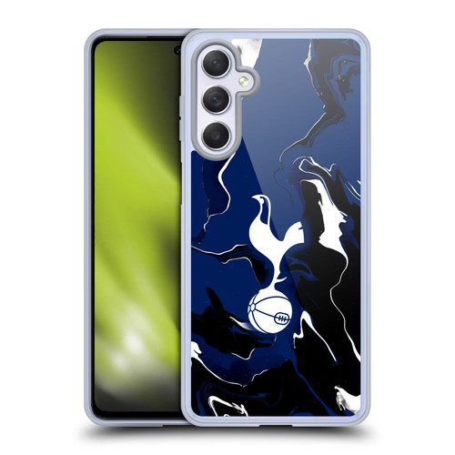 Tottenham Hotspur F.C. Badge Marble Soft Gel Case for Samsung Galaxy M54 5G