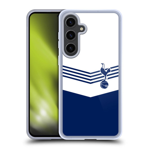 Tottenham Hotspur F.C. Badge 1978 Stripes Soft Gel Case for Samsung Galaxy S24+ 5G
