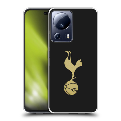 Tottenham Hotspur F.C. Badge Black And Gold Soft Gel Case for Xiaomi 13 Lite 5G
