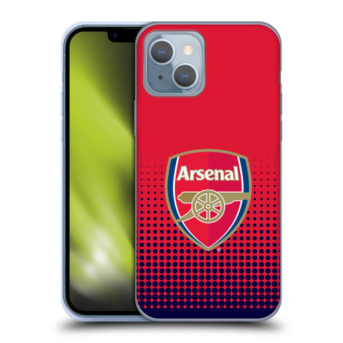 Arsenal FC Crest 2 Fade Soft Gel Case for Apple iPhone 14