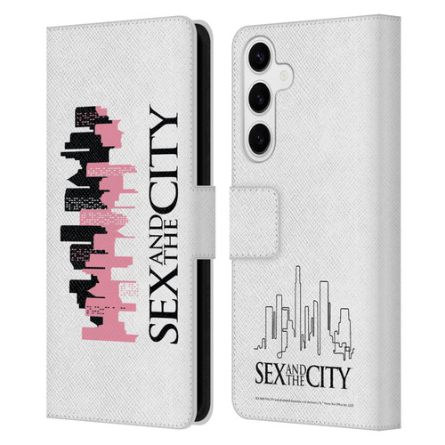 Sex and The City: Television Series Graphics City Leather Book Wallet Case Cover For Samsung Galaxy S24+ 5G