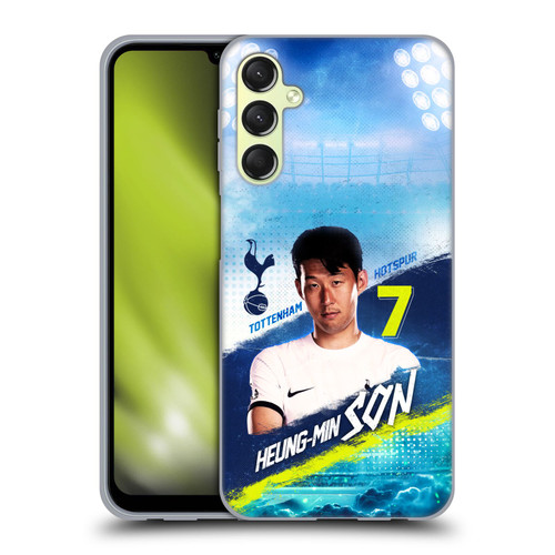 Tottenham Hotspur F.C. 2023/24 First Team Son Heung-Min Soft Gel Case for Samsung Galaxy A24 4G / Galaxy M34 5G