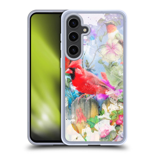 Aimee Stewart Assorted Designs Birds And Bloom Soft Gel Case for Samsung Galaxy S24+ 5G