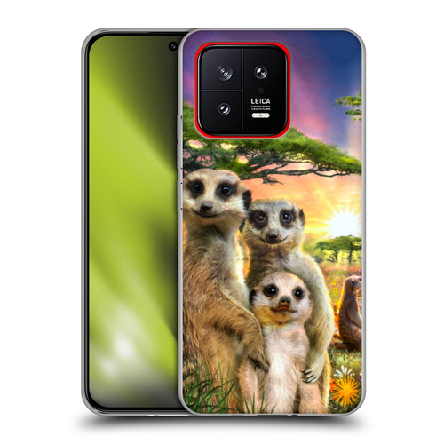 Aimee Stewart Animals Meerkats Soft Gel Case for Xiaomi 13 5G