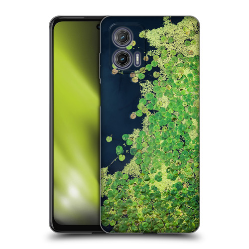 Dorit Fuhg Forest Lotus Leaves Soft Gel Case for Motorola Moto G73 5G