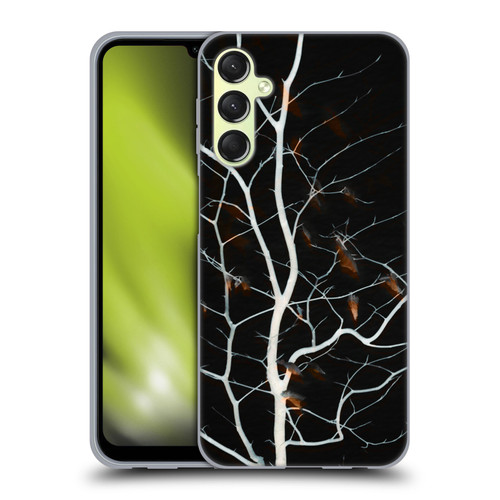 Dorit Fuhg Forest Black Soft Gel Case for Samsung Galaxy A24 4G / M34 5G