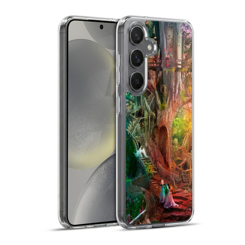 Aimee Stewart Fantasy Dream Tree Soft Gel Case for Samsung Galaxy S24+ 5G & MagSafe