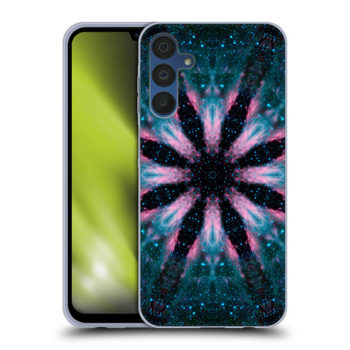 Aimee Stewart Mandala Floral Galaxy Soft Gel Case for Samsung Galaxy A15