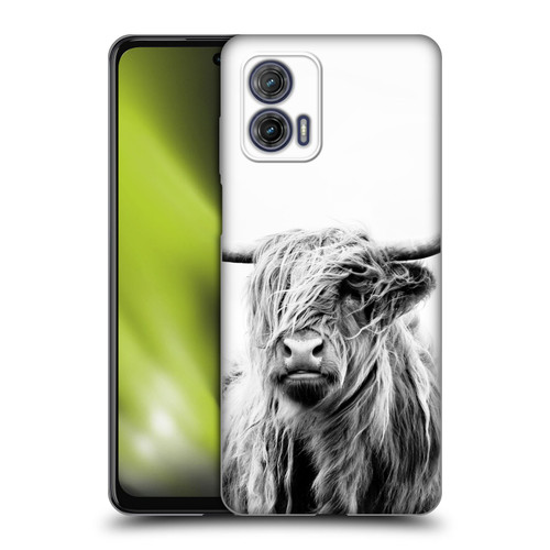 Dorit Fuhg Travel Stories Portrait of a Highland Cow Soft Gel Case for Motorola Moto G73 5G