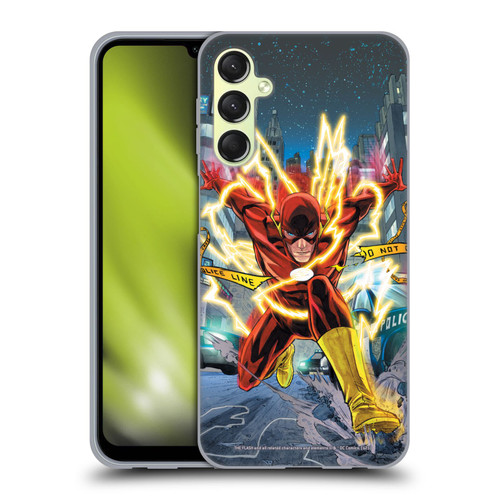 The Flash DC Comics Comic Book Covers Brightest Day Vol 3 #1 Soft Gel Case for Samsung Galaxy A24 4G / Galaxy M34 5G