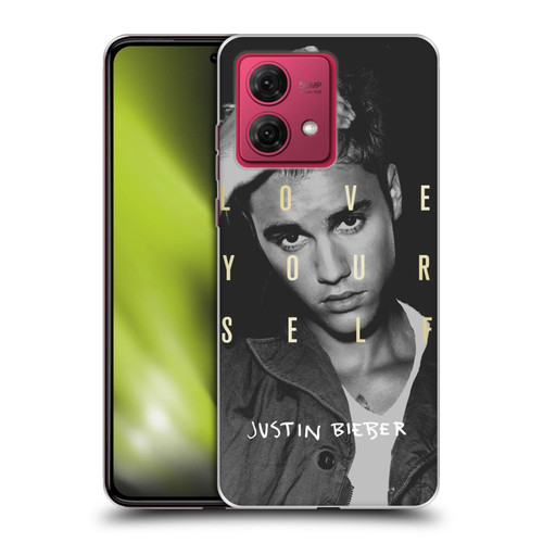 Justin Bieber Purpose B&w Love Yourself Soft Gel Case for Motorola Moto G84 5G
