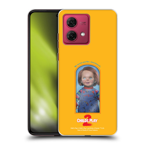 Child's Play II Key Art Good Guys Toy Box Soft Gel Case for Motorola Moto G84 5G