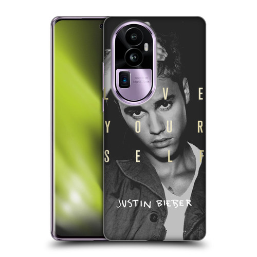 Justin Bieber Purpose B&w Love Yourself Soft Gel Case for OPPO Reno10 Pro+