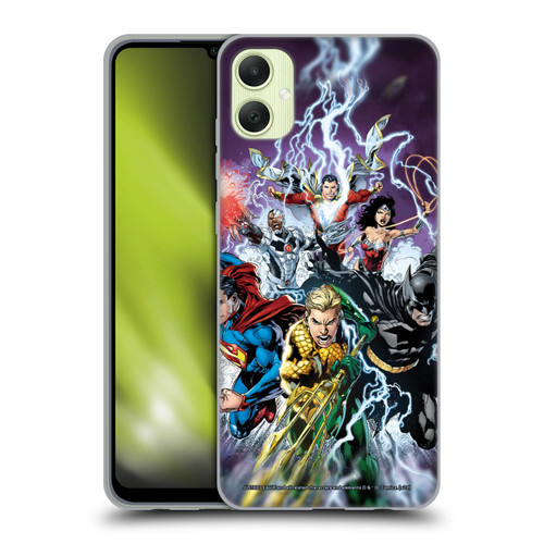 Justice League DC Comics Comic Book Covers New 52 #15 Soft Gel Case for Samsung Galaxy A05