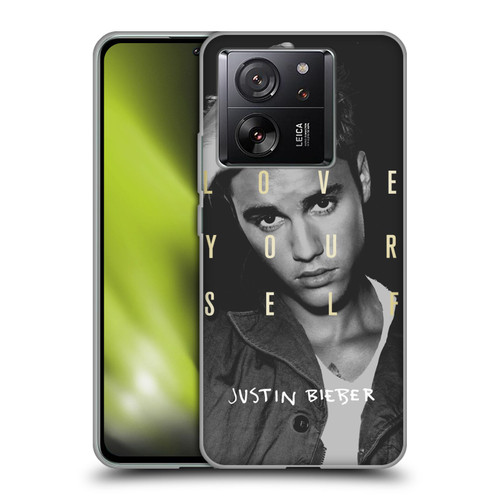 Justin Bieber Purpose B&w Love Yourself Soft Gel Case for Xiaomi 13T 5G / 13T Pro 5G