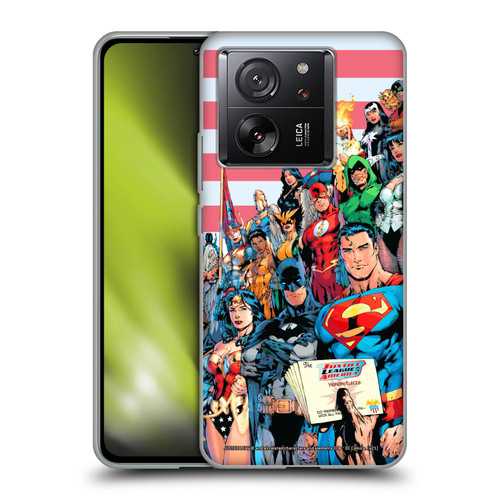 Justice League DC Comics Comic Book Covers Of America #1 Soft Gel Case for Xiaomi 13T 5G / 13T Pro 5G