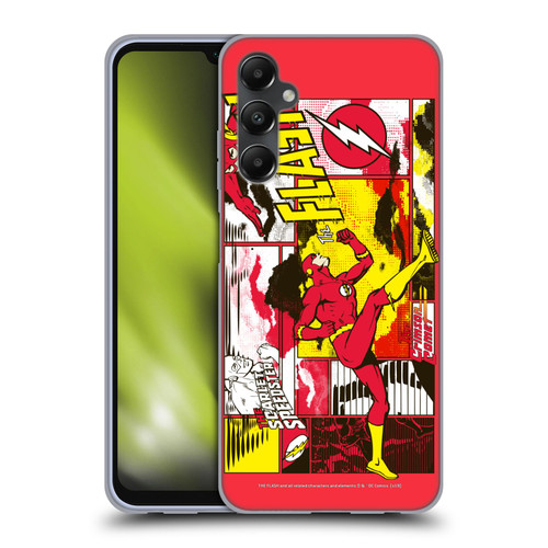 The Flash DC Comics Fast Fashion Pop Art Soft Gel Case for Samsung Galaxy A05s