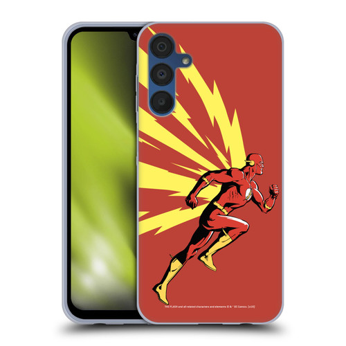 The Flash DC Comics Fast Fashion Running Soft Gel Case for Samsung Galaxy A15