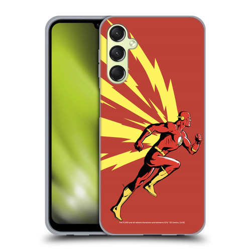 The Flash DC Comics Fast Fashion Running Soft Gel Case for Samsung Galaxy A24 4G / Galaxy M34 5G