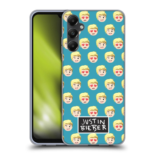 Justin Bieber Justmojis Patterns Soft Gel Case for Samsung Galaxy A05s