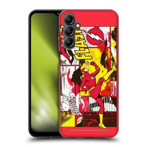 The Flash DC Comics Fast Fashion Pop Art Soft Gel Case for Samsung Galaxy M14 5G